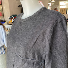 Load image into Gallery viewer, Eve Gravel denim top S
