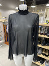 Zara sheer top M