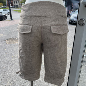 DEPT lined wool blend shorts M