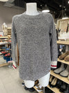 Roots rounded hem Cabin sweater M