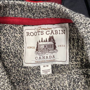 Roots rounded hem Cabin sweater M