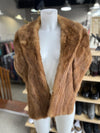 Vintage fur shawl