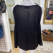 Load image into Gallery viewer, Zara cold shoulder knit top S
