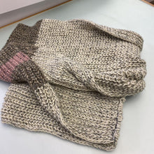 Load image into Gallery viewer, Roots chunky knit infinity scarf
