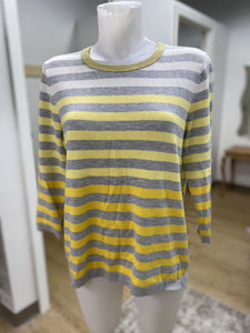 Talbots ombre stripe sweater Lp