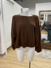 Zara boat neck sweater M