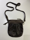 Roots small leather crossbody