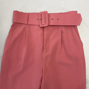 Zara high waist belted pants S