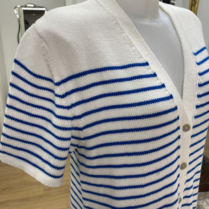 Zara striped sweater dress L