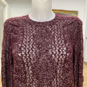 Rachel Rachel Roy mixed knit sweater M