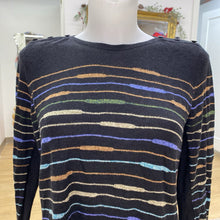 Load image into Gallery viewer, Nic &amp; Zoe striped sweater XL
