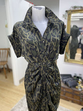 Load image into Gallery viewer, Steve Madden satiny camo print dress NWT 4
