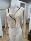 Oak & Fort cropped cardi S