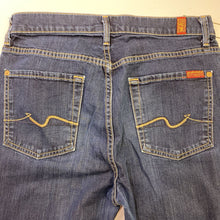 Load image into Gallery viewer, Seven for All mankind High Waist straight Leg Jeans 28
