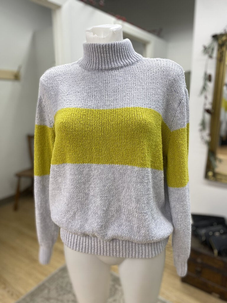 Aerie one stripe sweater M
