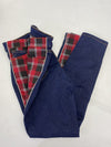 Desigual front plaid jeans 28