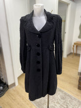Load image into Gallery viewer, Nanette Lepore vintage tweed peplum coat M
