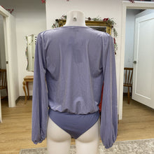 Load image into Gallery viewer, Dynamite velour bodysuit M
