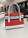 Kate Spade pebbled color block handbag