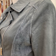 Load image into Gallery viewer, Paige suede leather jacket S
