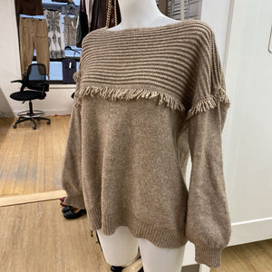 Rachel Zoe multi knit sweater M
