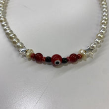 Load image into Gallery viewer, Pearly Beaded Choker (Handmade by Sara)
