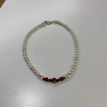 Load image into Gallery viewer, Pearly Beaded Choker (Handmade by Sara)
