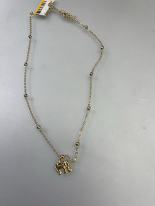 Elephant pendant necklace
