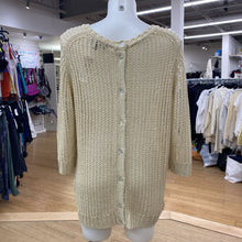 Load image into Gallery viewer, Melanie Lyne loose knit sweater top XL
