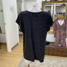 Load image into Gallery viewer, Eileen Fisher silk studded top M

