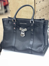 Load image into Gallery viewer, Michael Kors silver hardware handbag
