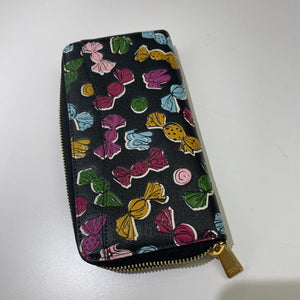 Kate Spade candy print full zip wallet