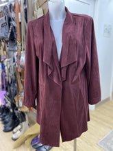 Load image into Gallery viewer, Laura microsuede open soft blazer 18
