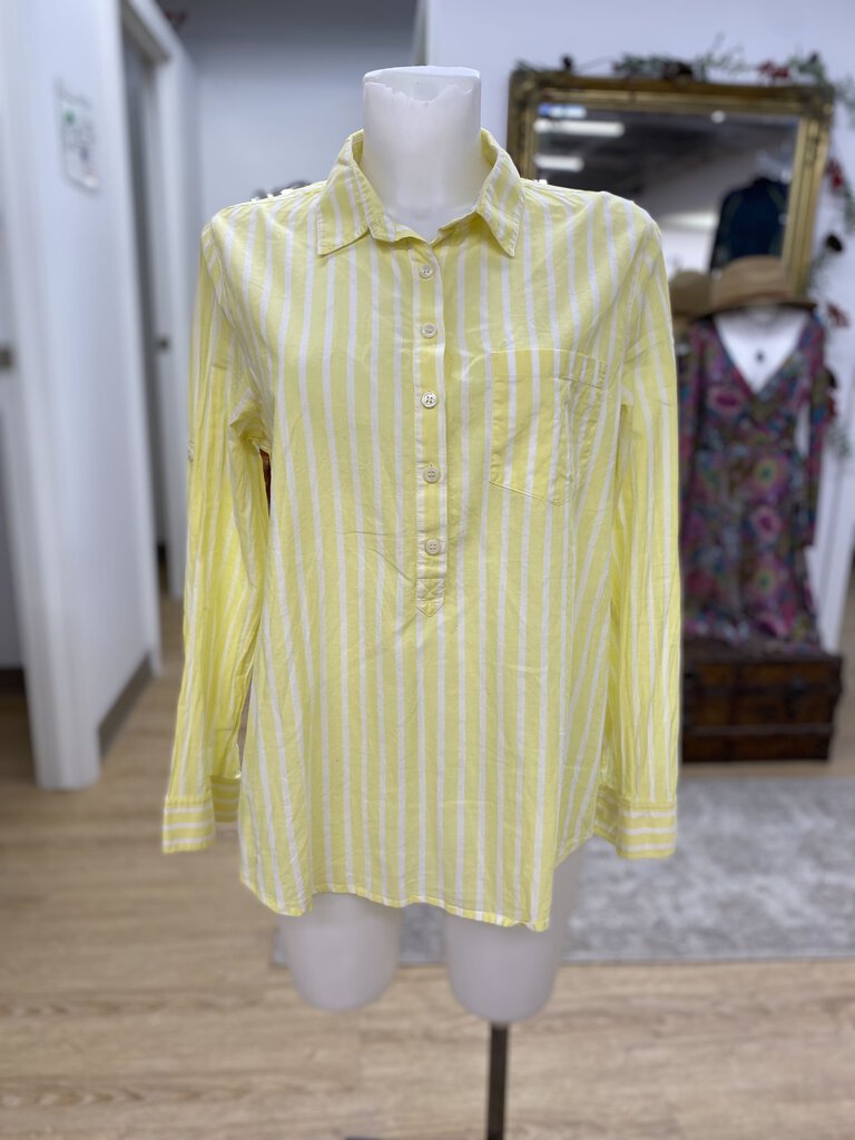 J Crew (outlet) striped shirt L