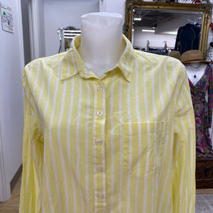 J Crew (outlet) striped shirt L