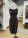 Bebe bustier lace dress L
