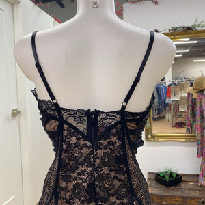 Bebe bustier lace dress L