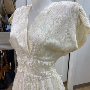 Vintage cream dress M