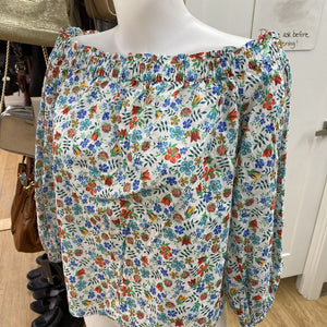 J Crew x Liberty floral top 4