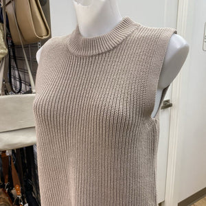 H&M long knit vest XS