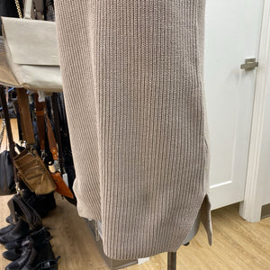 H&M long knit vest XS
