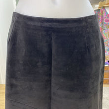 Load image into Gallery viewer, Danier vintage asymmetrical hem suede skirt 8

