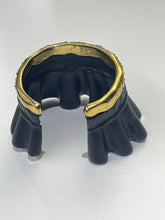 Load image into Gallery viewer, Alexis Bittar ruffle cuff bracelet (Missing Stones)
