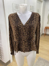 H&M animal print top 8