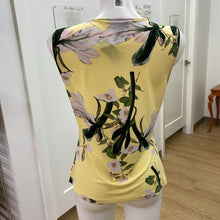 Load image into Gallery viewer, DKNY floral gathered top S
