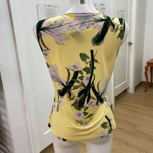 DKNY floral gathered top S