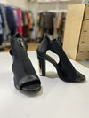 Miista neoprene/leather/silver heels 41