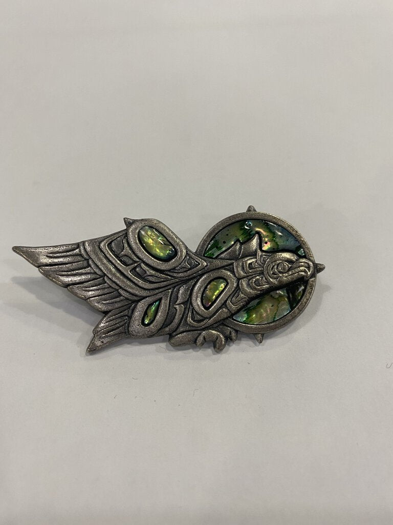 Green/Silver Pin