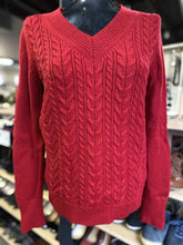 Load image into Gallery viewer, Talbots Cable Knit Sweater MP
